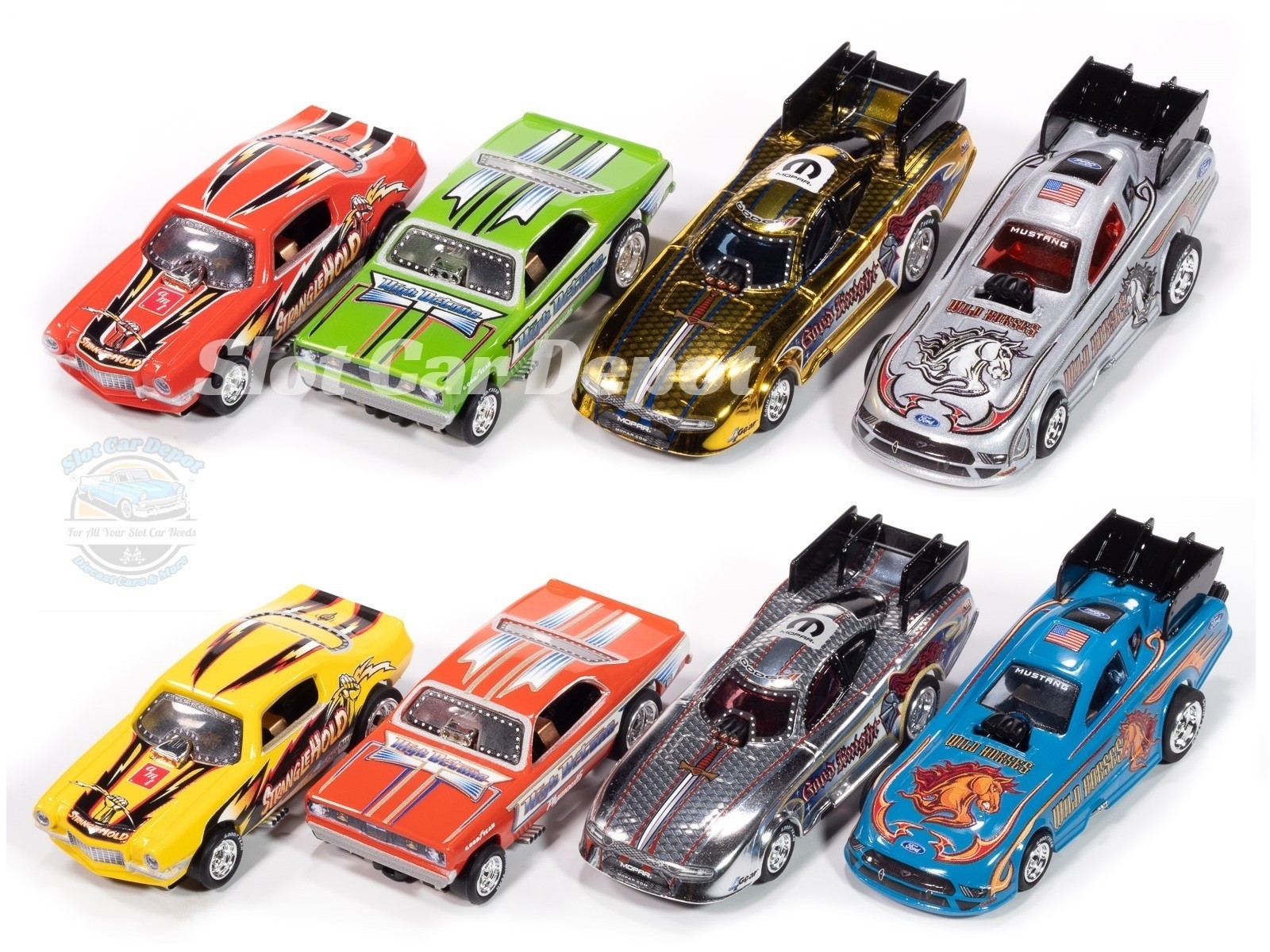 Auto World 4 Gear 1972 Plymouth Duster FC 'High Octane' - Reaction Time SC421B