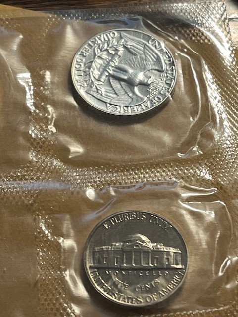 1960 US Mint Silver Proof Set/Opened/OGP #13846