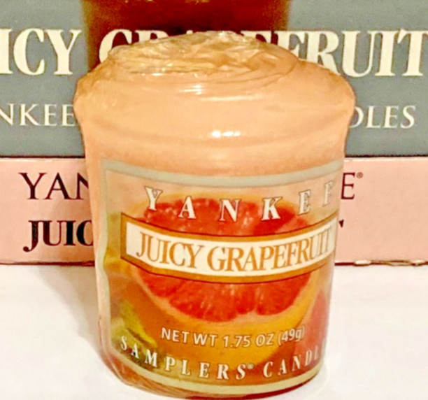 Lot of 6- Yankee Candle🧡 -JUICY GRAPEFRUIT- Votives/Samplers RARE New FREE SHIP