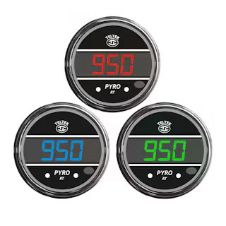 Teltek Digital Pyro 2 1/16" GAUGE