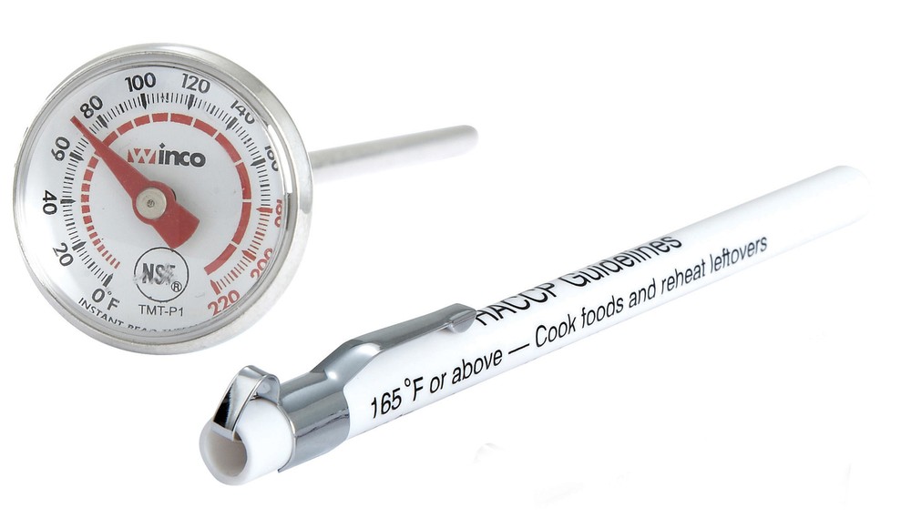 Pocket Test Thermometer, 0 to 220F Range (12 Each)