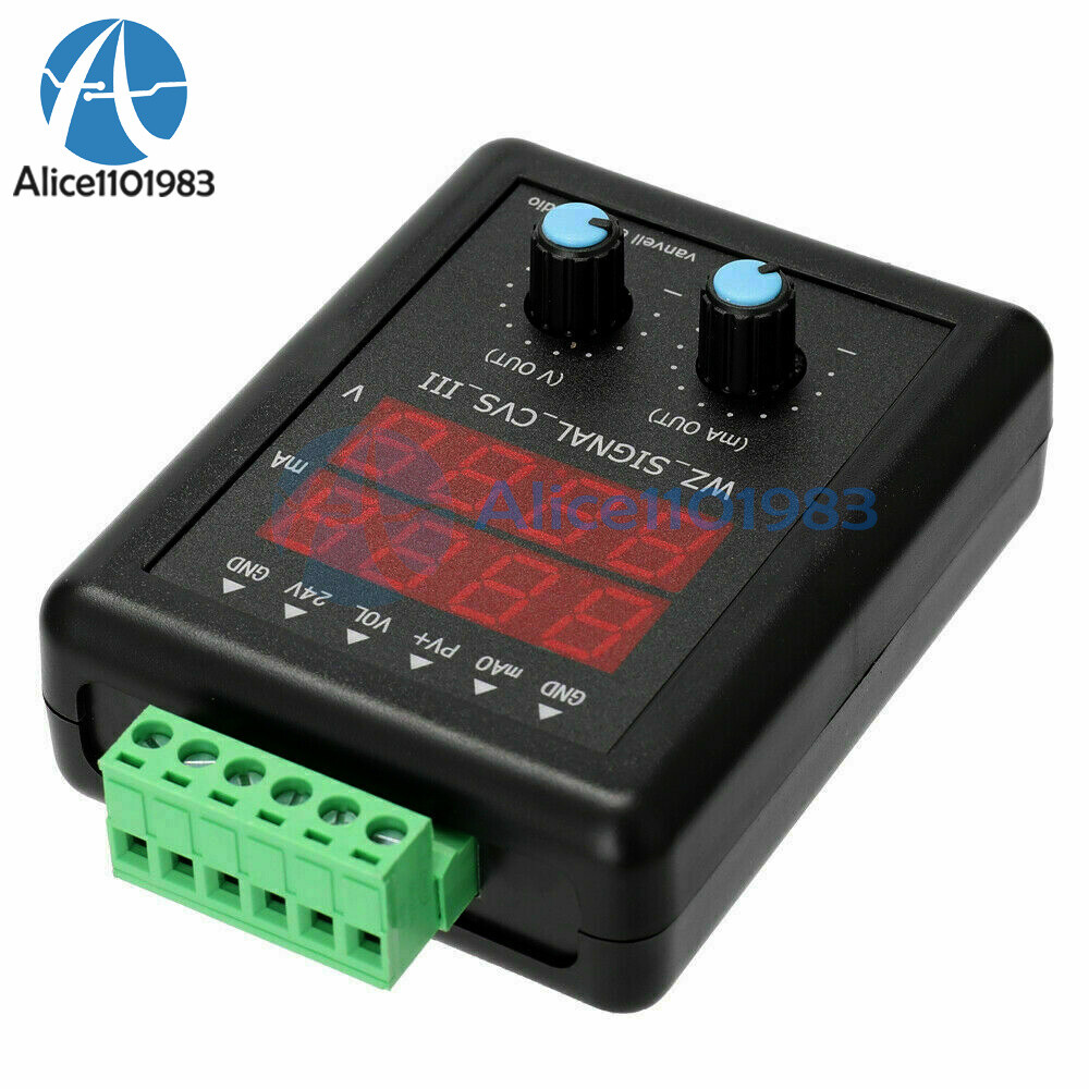 4-20ma Signal Generator 24V 0-10V Constant Current Source Simulation Module