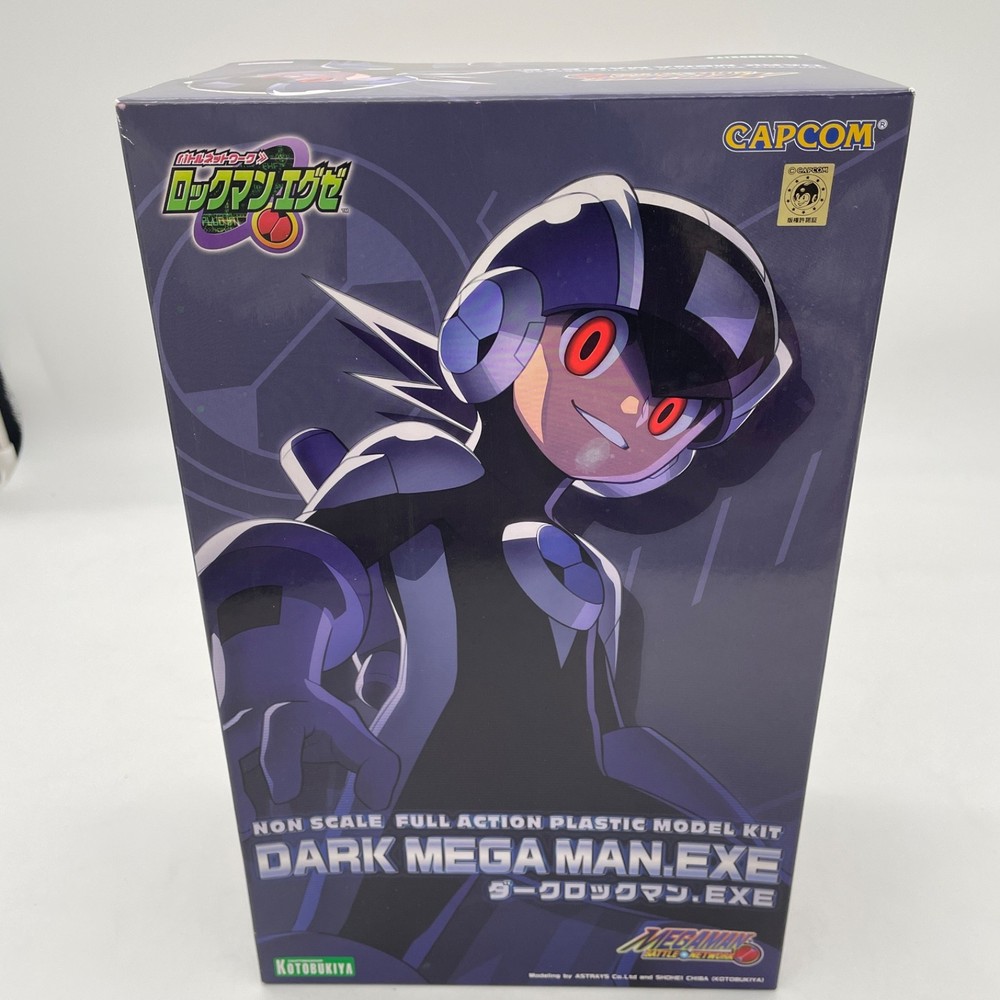 Mega Man Battle Network Dark Mega Man EXE Plastic Model KOTOBUKIYA