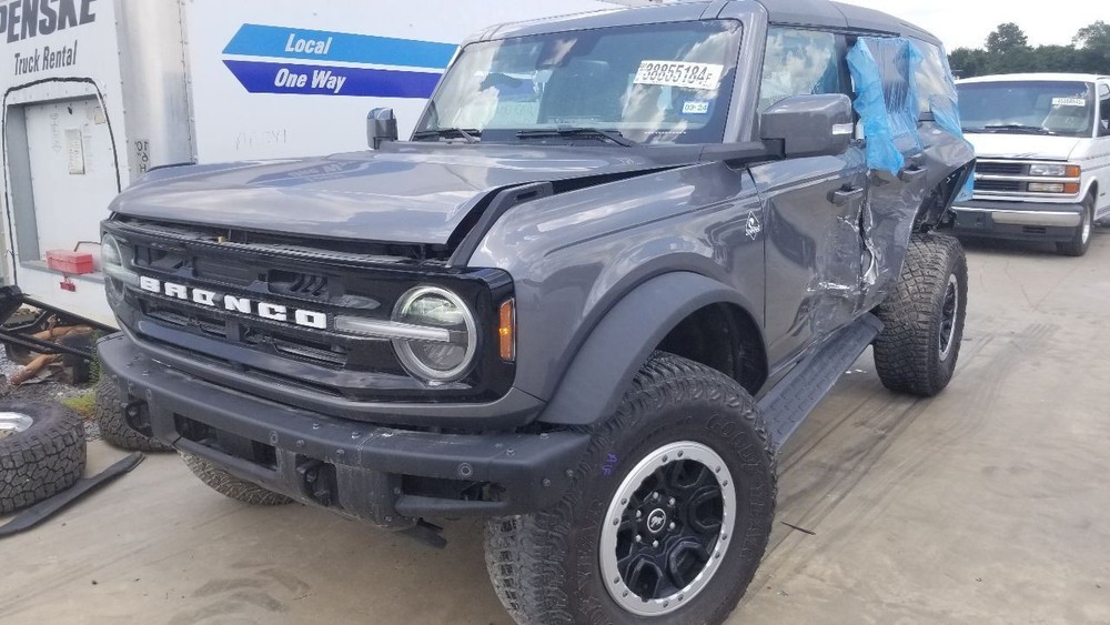 21 FORD BRONCO FRONT FACING CAMERA WINDSHIELD MOUNTED M2DT19H406CF