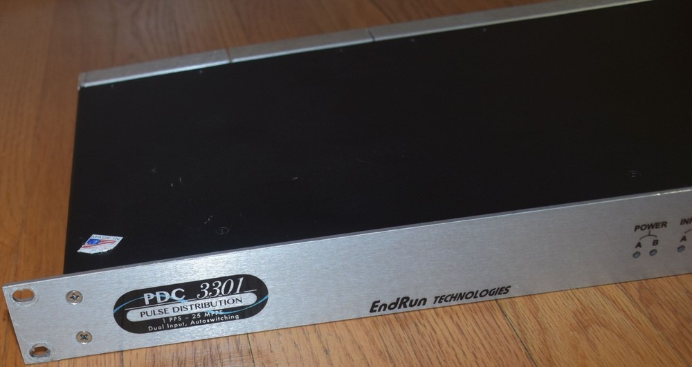 EndRun Technologies PDC 3301 Pulse Distribution Amplifier 2x10 1 PPS - 25 MPPS