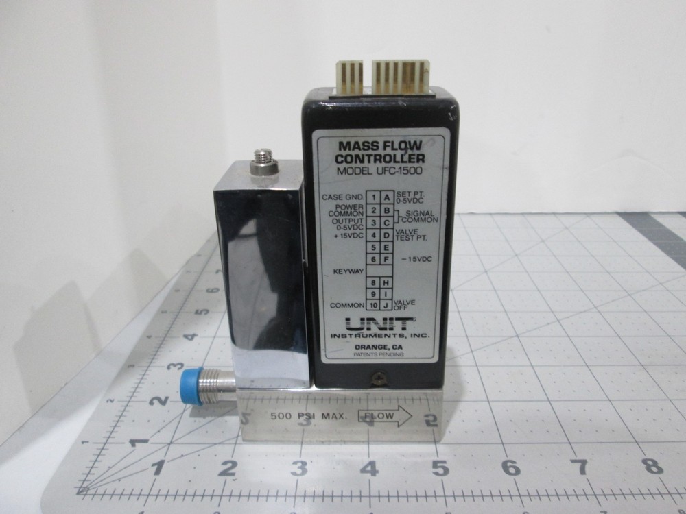 Unit, UFC-1500, Mass Flow Controller, N2, 500 SCCM, Used
