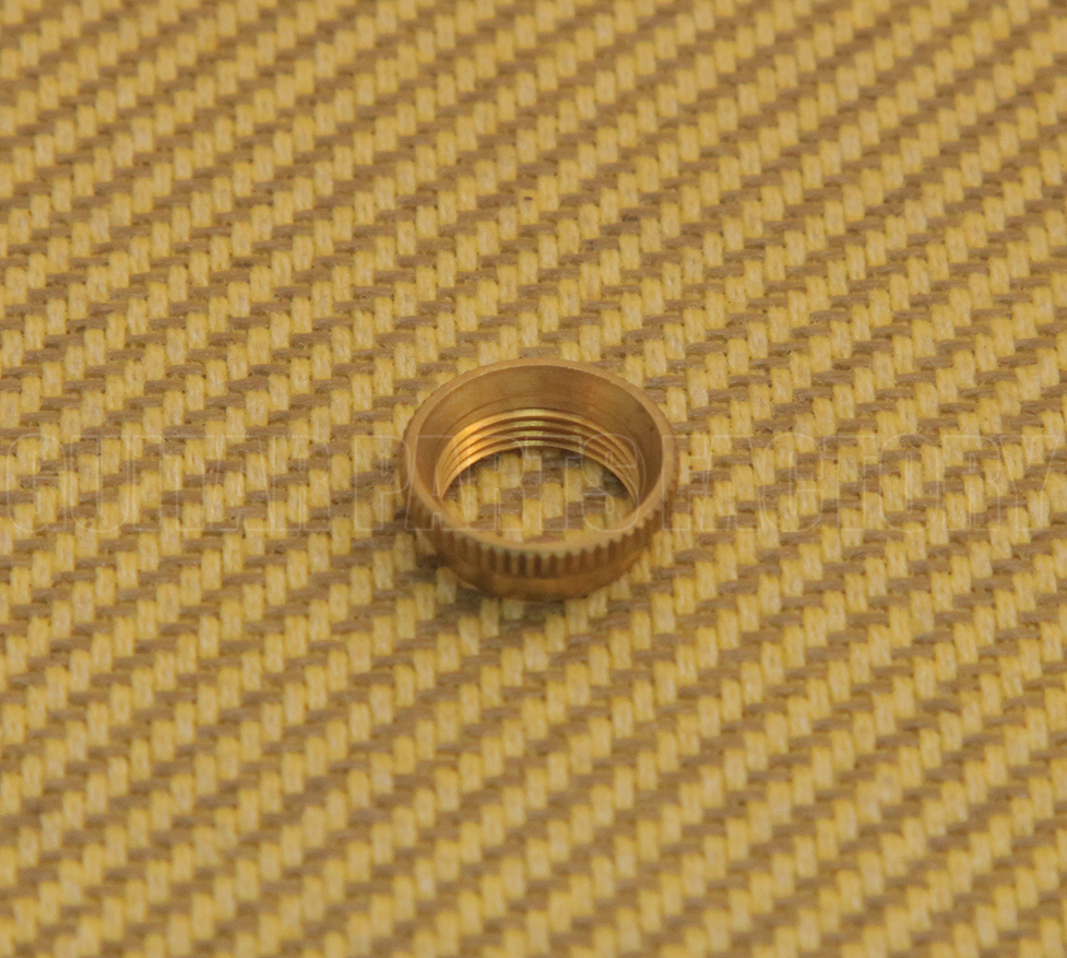 EP-4923-002 Gold Deep Thread Nut For Switchcraft Toggle Pickup Switch