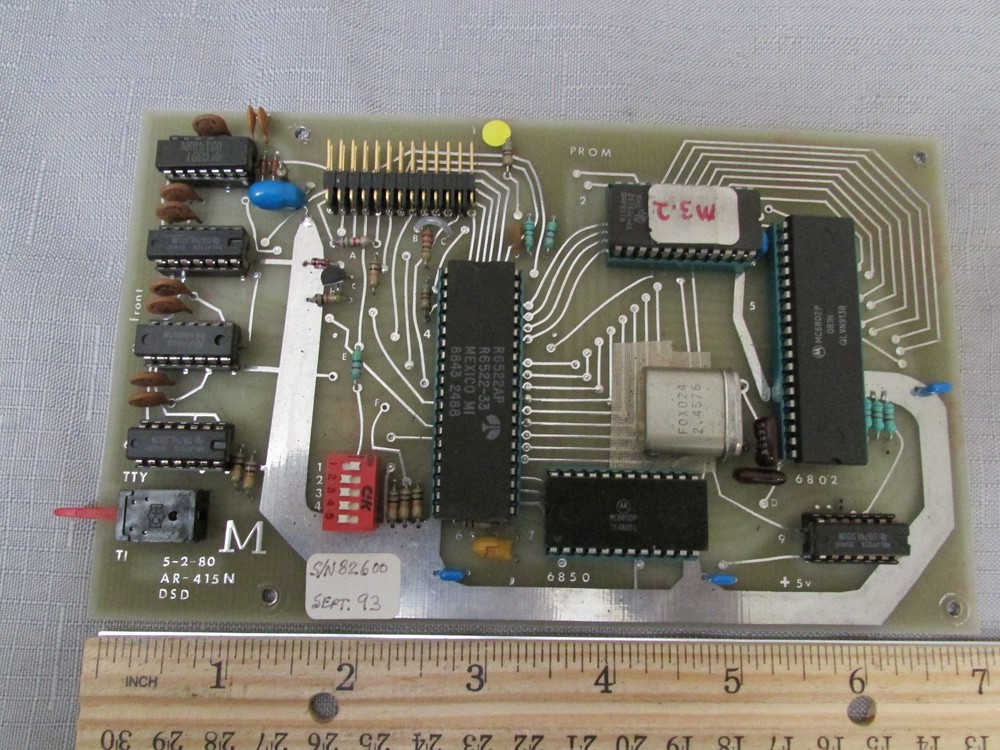 CPU Circuit Board for Davidson 4106A-DS MCA Multichannel Analyzer