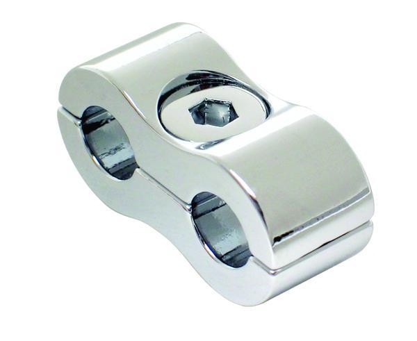 Motion Pro Throttle/Idle Cable Clamp Chrome