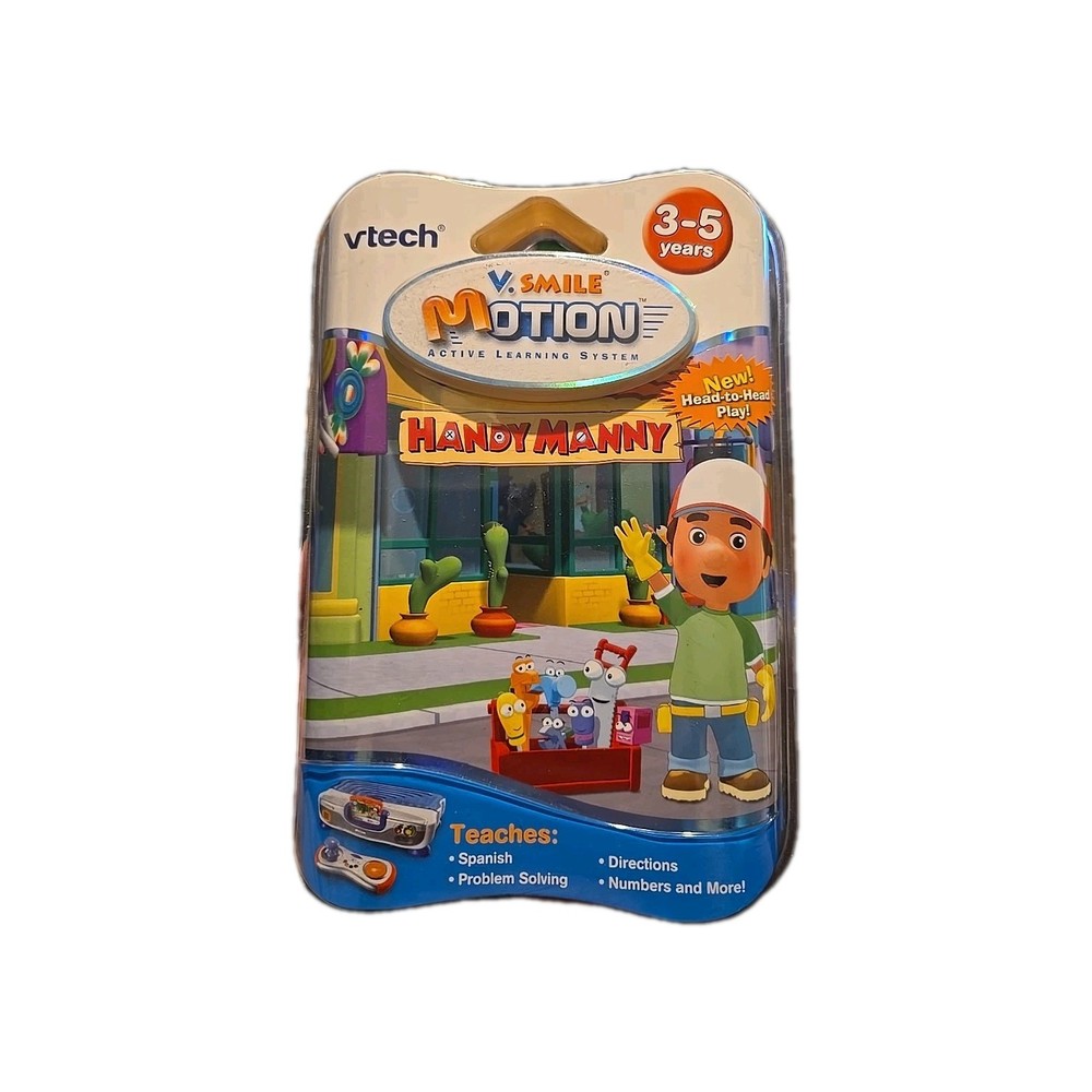VTech V. Smile Handy Manny SPANISH Motion Active Learning System 3-5 Years