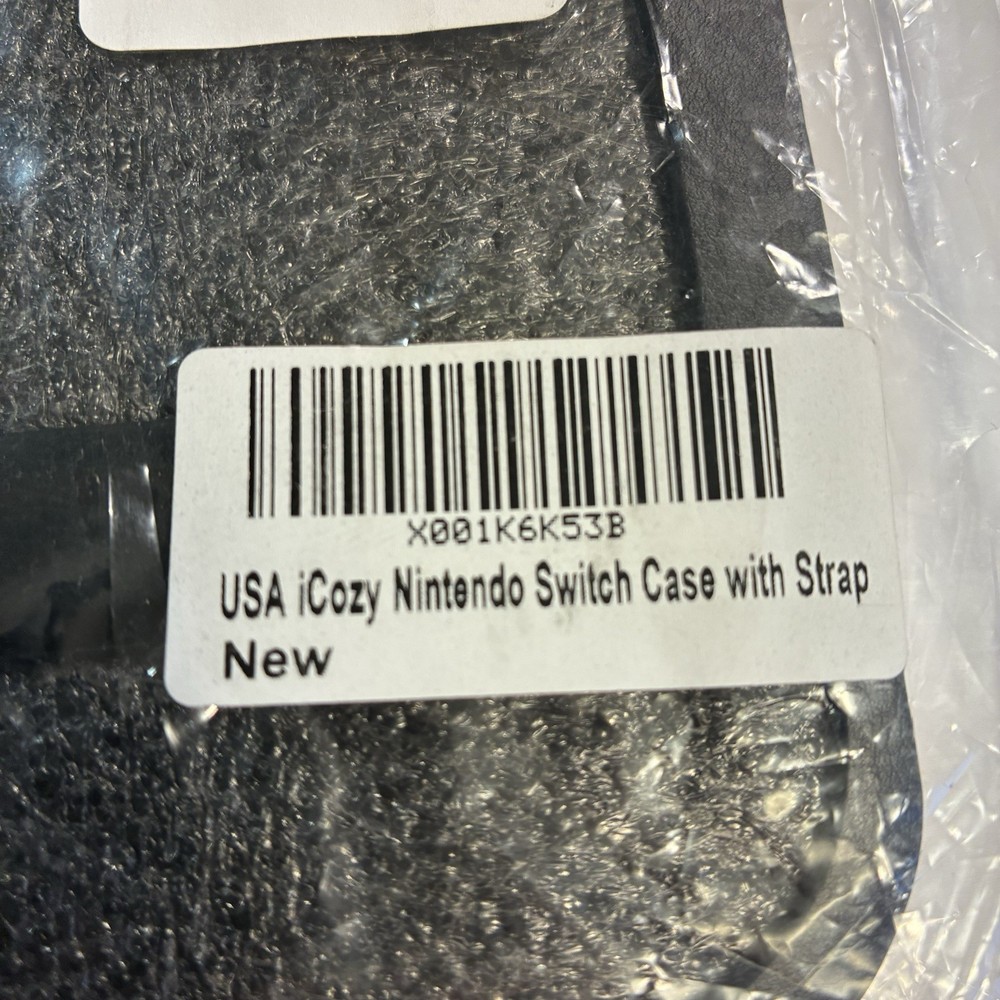 Black Nintendo Switch Case By Icozzier