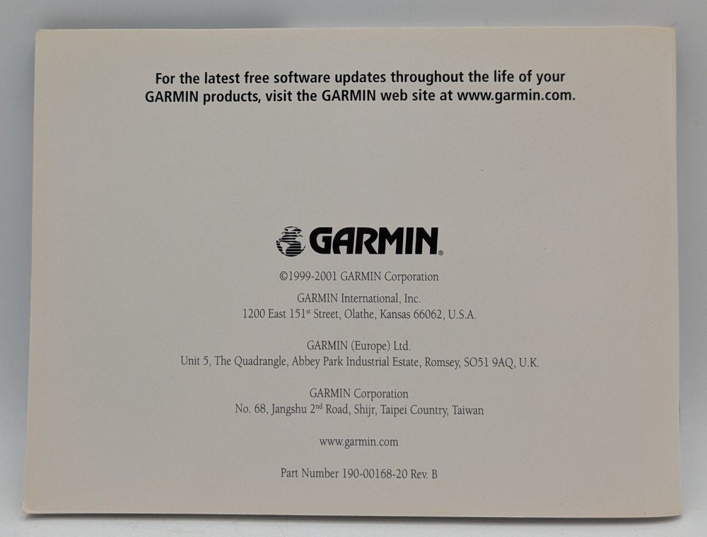 Garmin MapSource User Manual and Reference Guide