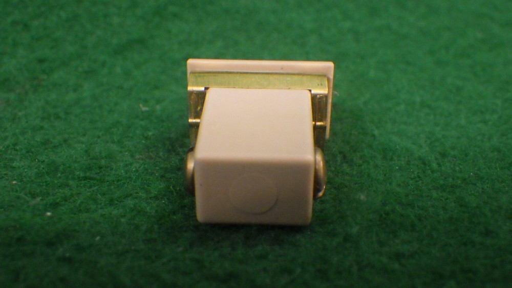 NOS Vintage 3/4" Rectangular Lighted Doorbell/Intercom Button Nutone Speaker MCM