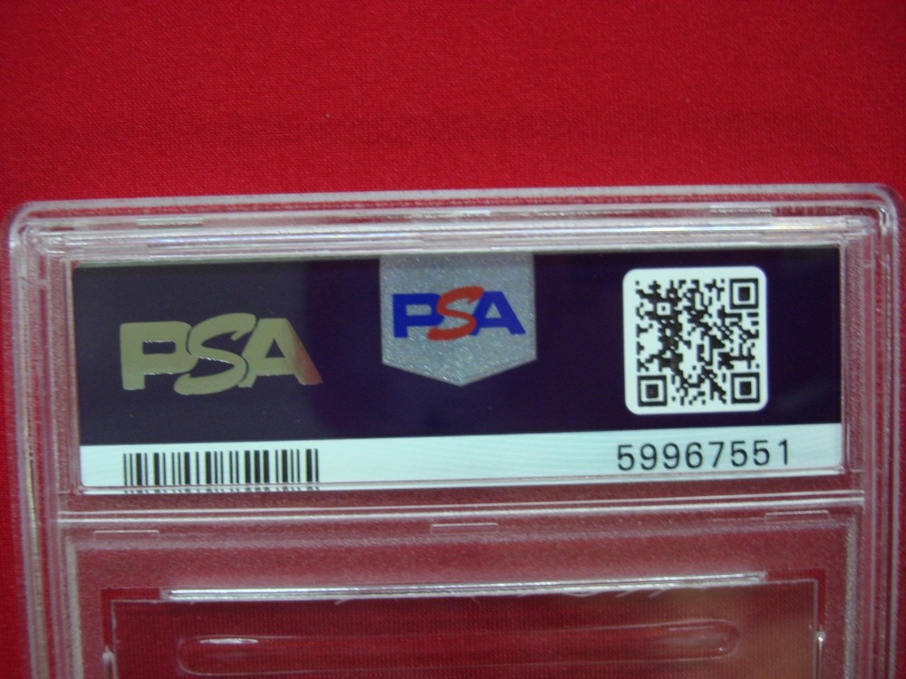 ICEMAN #75 1986 COMIC IMAGES MARVEL UNIVERSE STICKER PSA 8 ONLY ONE THIS GRADE