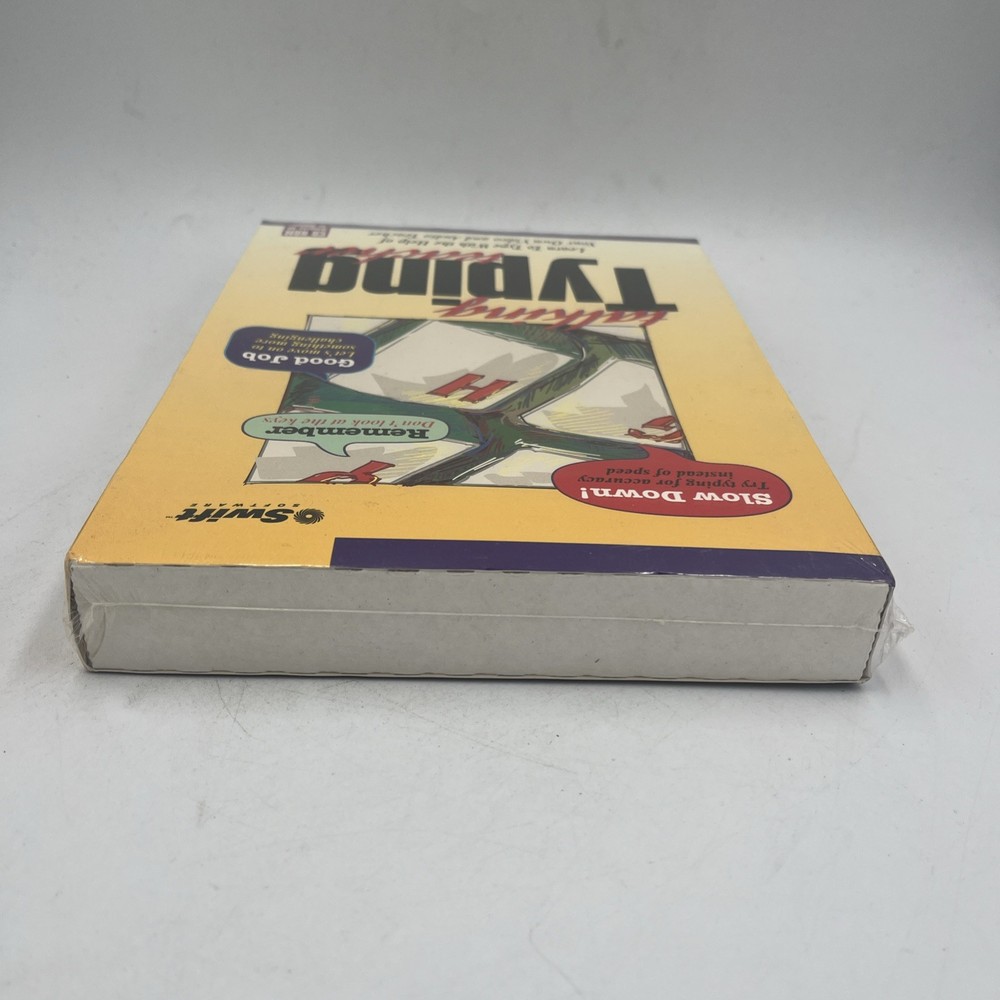 Talking Typing Teacher • Windows CD-ROM • 1996 • Swift Software • New & Sealed
