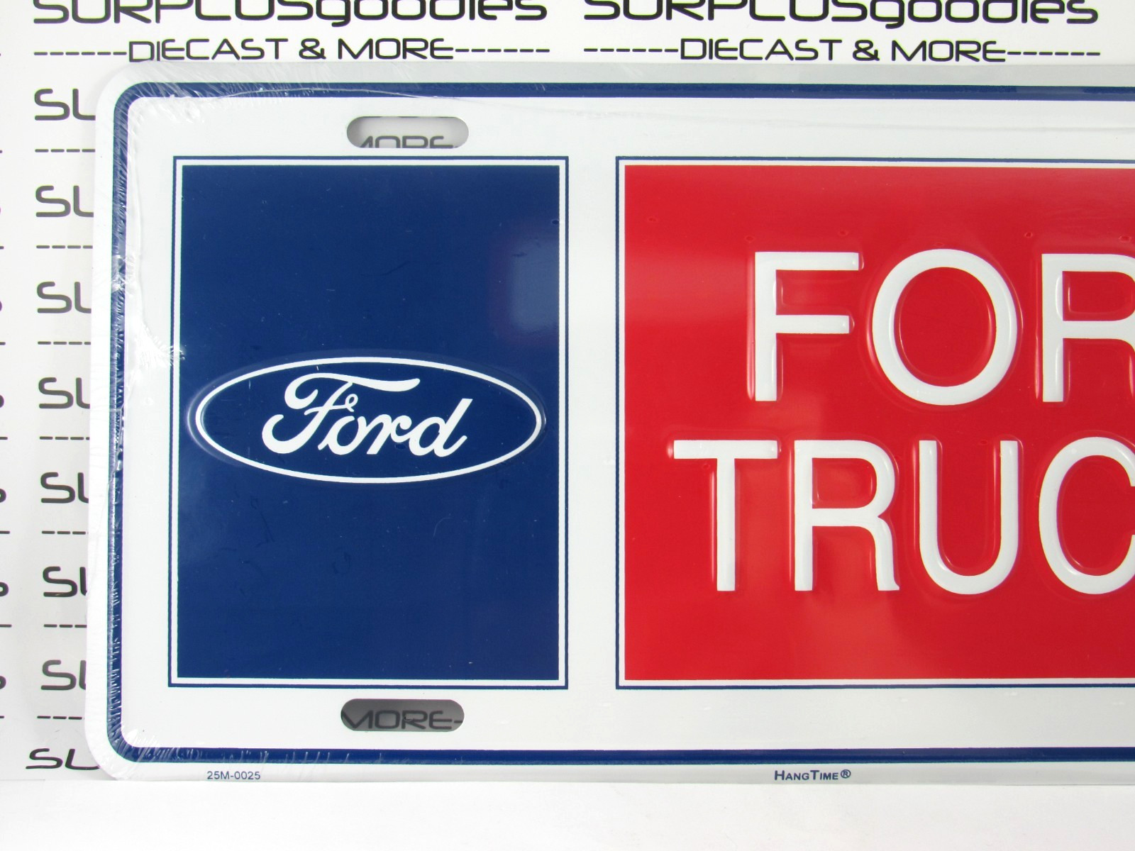 Classic FORD TRUCKS F150 F250 6"x 12" License Plate Tag EMBOSSED Stamped Metal
