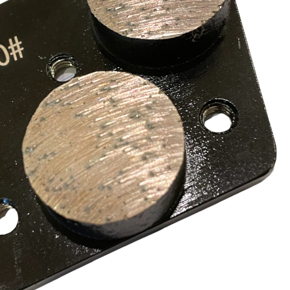 Grinding Disc For Bolt on Grinders Hard Concrete Surface 30 Grit Soft Bond 9 Pk