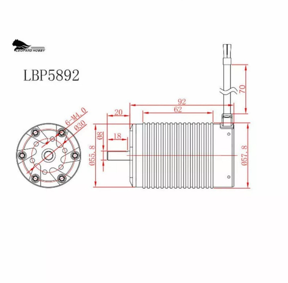 LEOPARD HOBBY LBP5892-1340KV