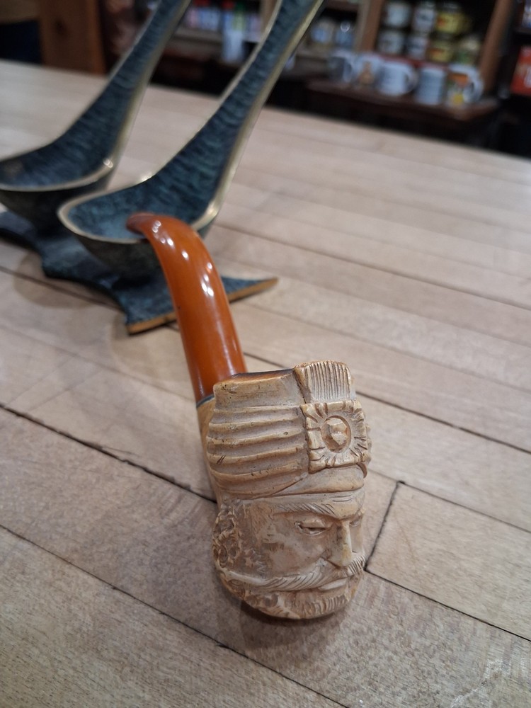 Vintage Turkish Sultan Meerschaum Pipe