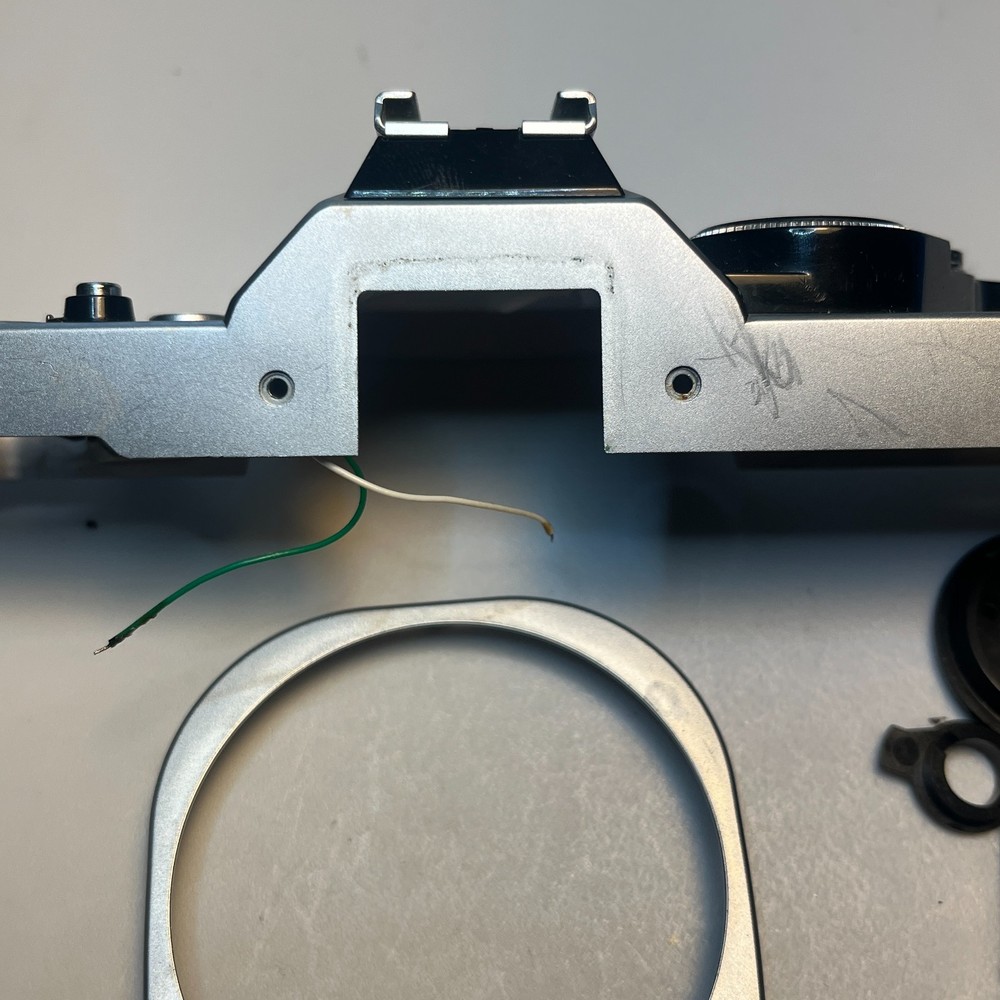 Canon AE-1 Program Top Cover & Front Panel Assembly OEM Repair Part