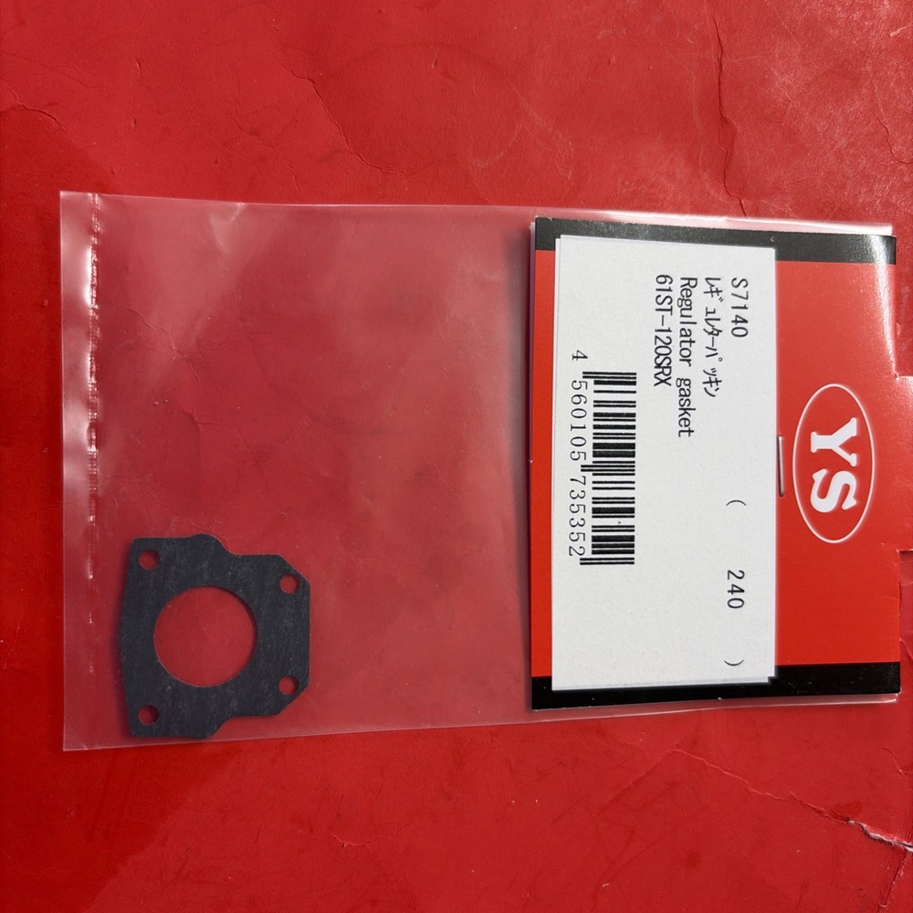 YS61ST,120SRX REGULATOR GASKET# S7140 NIP