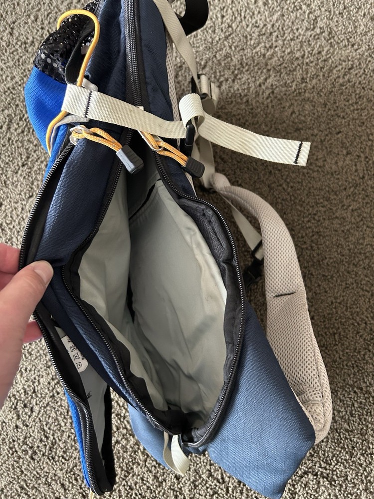 Vintage K2 Fluid Link Backpack Hydration Pack Hiking Camping Backpacking
