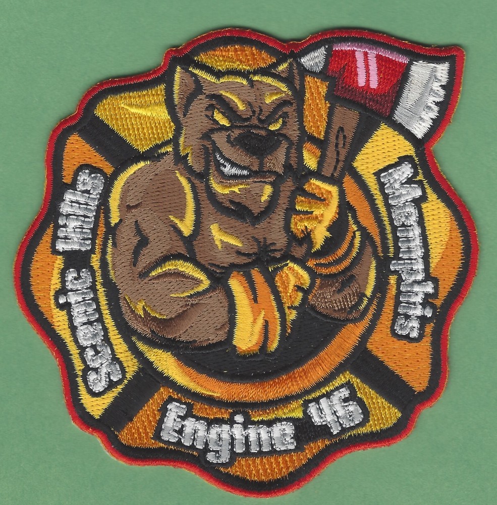 MEMPHIS TENNESSEE ENGINE COMPANY 46 FIRE PATCH
