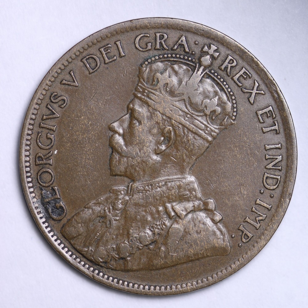 1919 Canada 1c One Cent Penny NICE COIN!