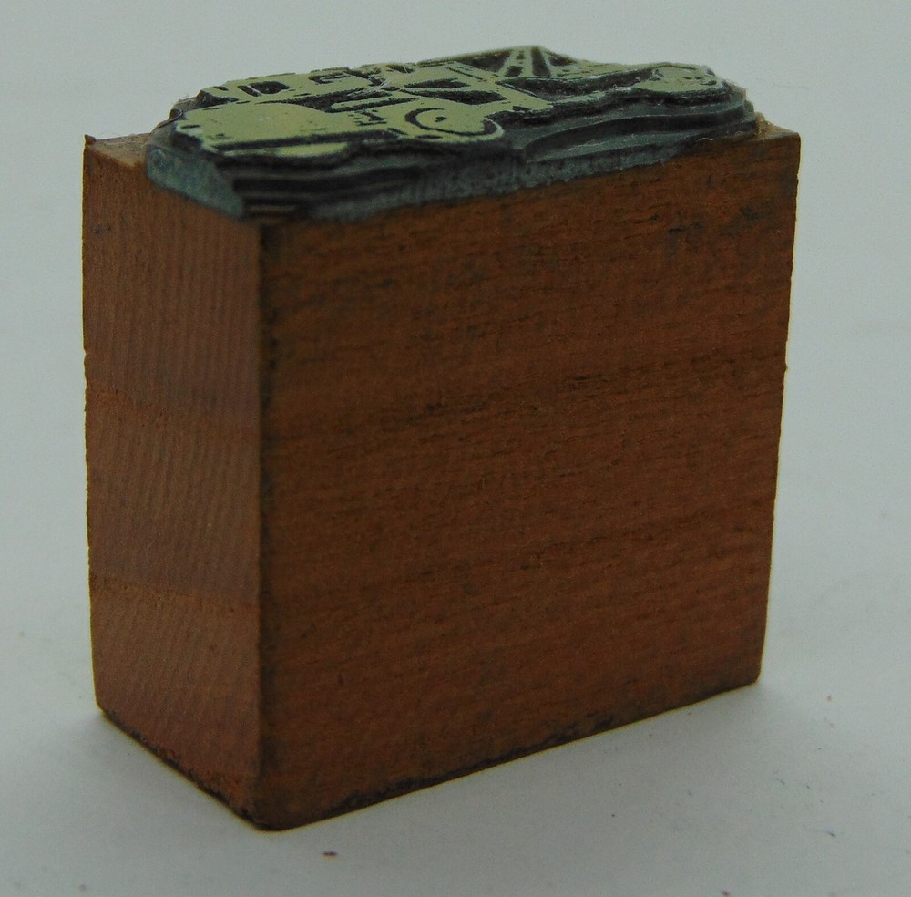 Printing Letterpress Printers Block Tow Trucks Small