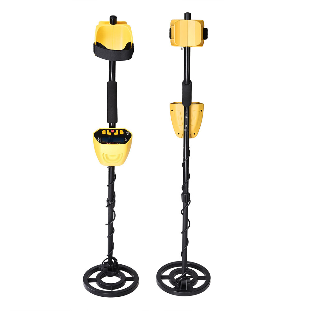 MD-3010II Metal Detector Digger LCD Display Deep Sensitive Light Hunter Coil