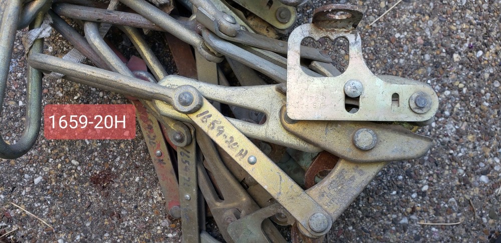 KLEIN TOOL PULLING GRIP 1659 20H cable puller lineman Grip 0.42 inch