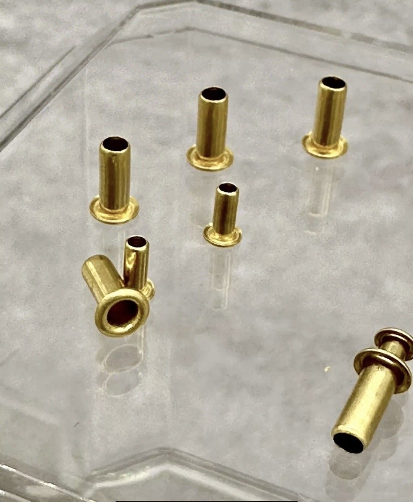 Rain Lamp Brass Replacement Rivets 20 Pairs