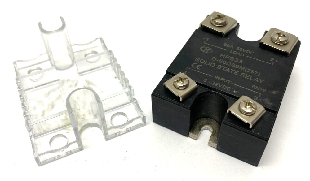 Hongfa HFS33 D-50D80M Solid State Relay 50VDC 3-32VDC 80A