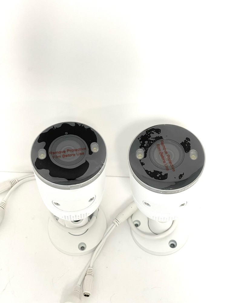 LOREX E892AB-Z 4K Ultra HD Smart Deterrence IP 2 X Camera + cable w/Smart Motion