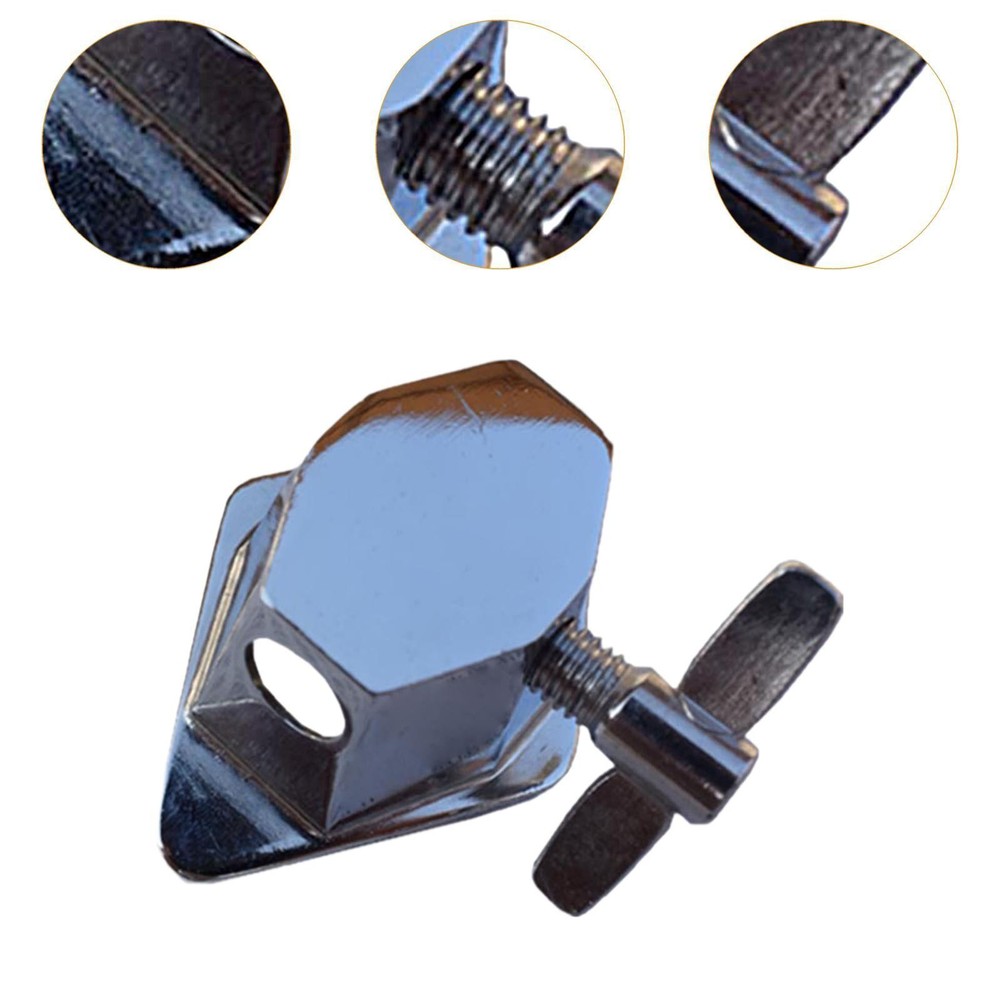 3x Floor Tom Drum Leg Bracket Rack Support Replacement Tom Drum Holder Bracket