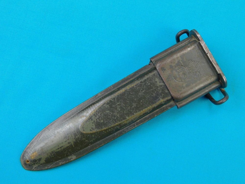 US WW2 Theater Made Small Knife Scabbard Sheath