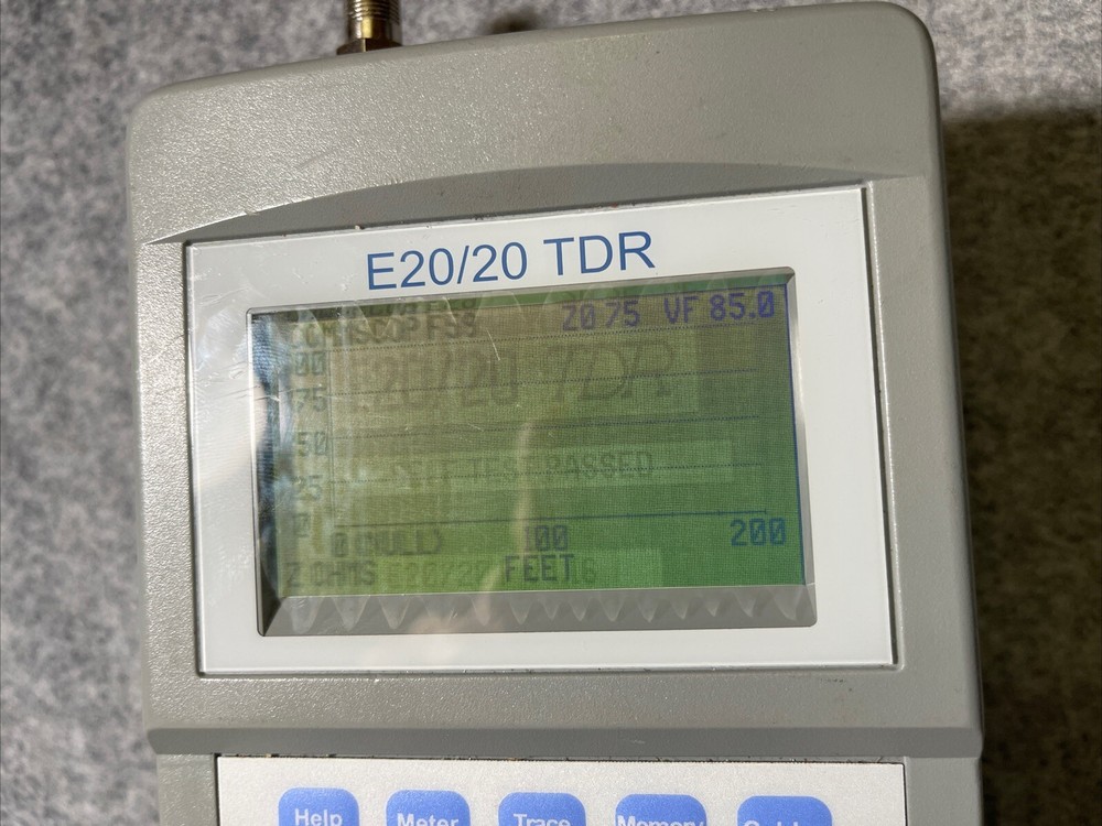 AEA E20/20F Network TDR with CATV Option (6021-5041) (Tool Only)