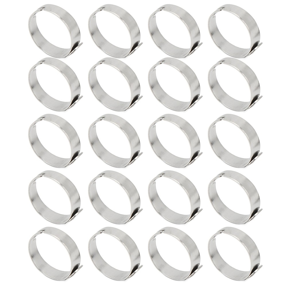 Adjustable Ring Blanks Ring Blanks 8mm Base Diameter 20PCS For Rings For