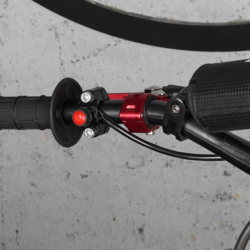 CNC Universal Motorcycle Engine Stop Start Kill Switch Button with Mounting