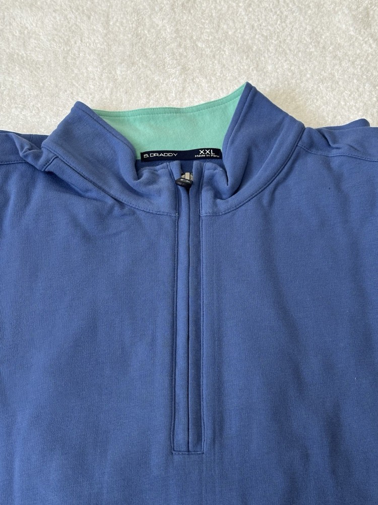 B. Draddy Quarter Zip Pullover Size XXL