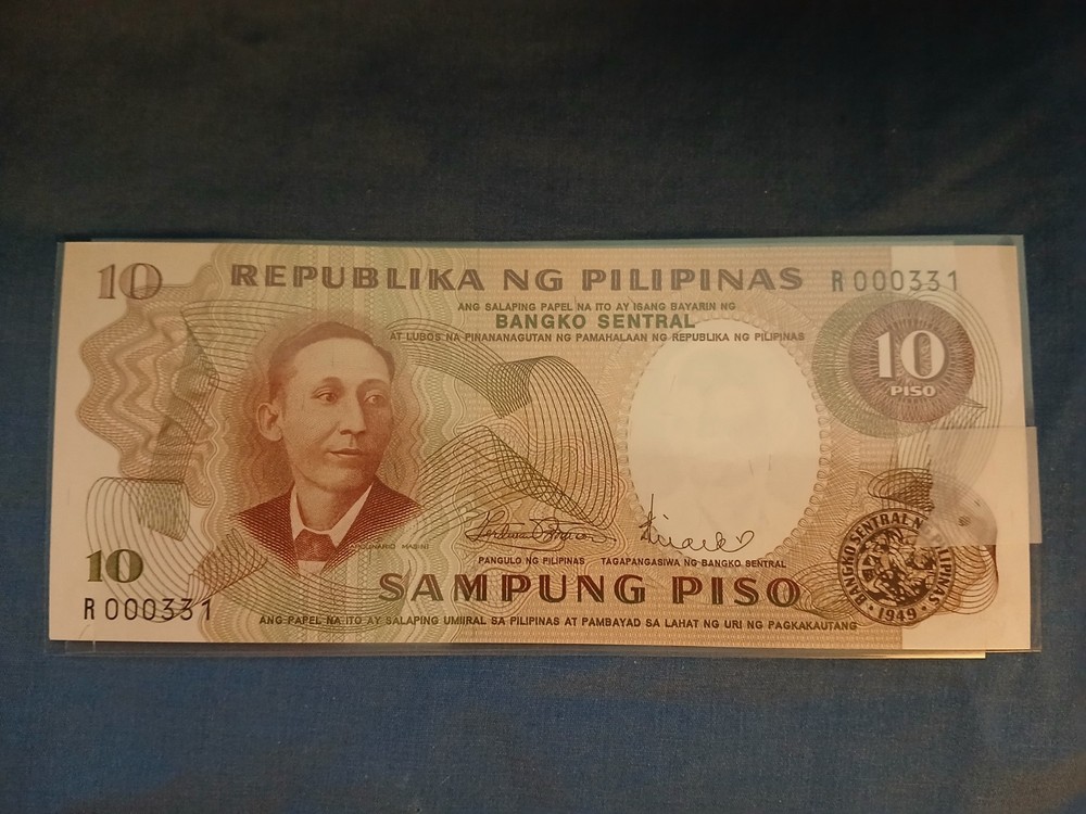 PHILIPPINES, 10-PISO , 1949