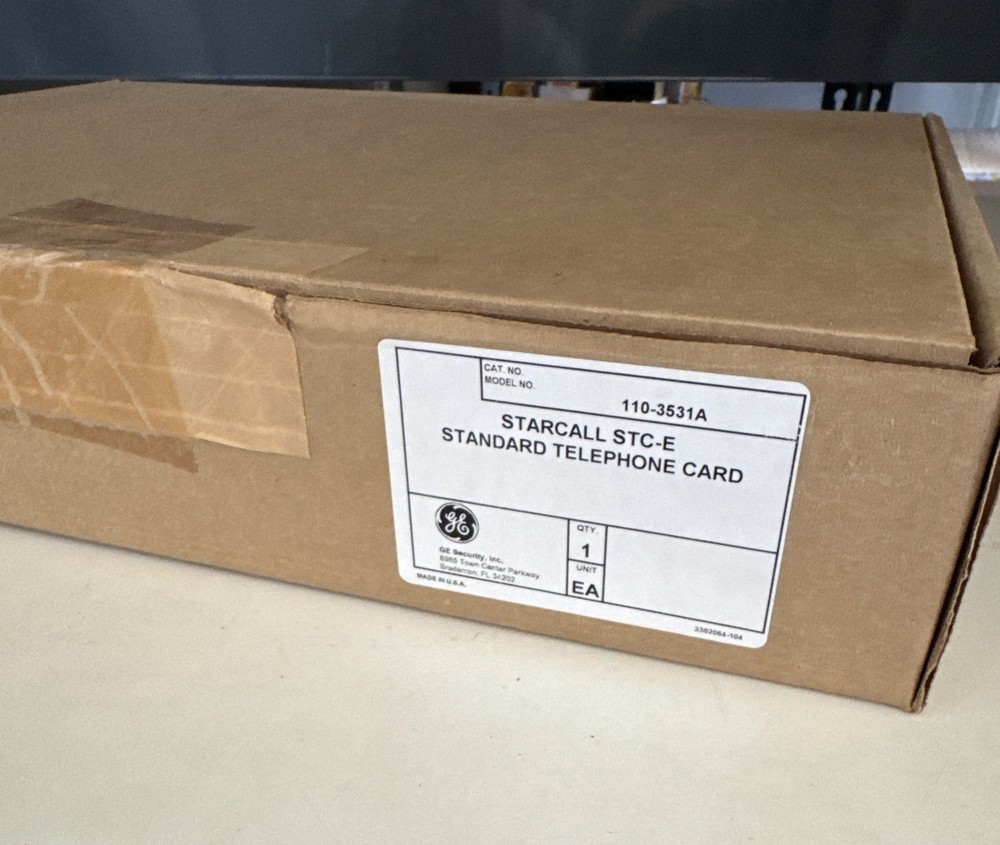 Dukane/GE Security STARCall Intercom Std Telephone Card 110-3531A STC-E