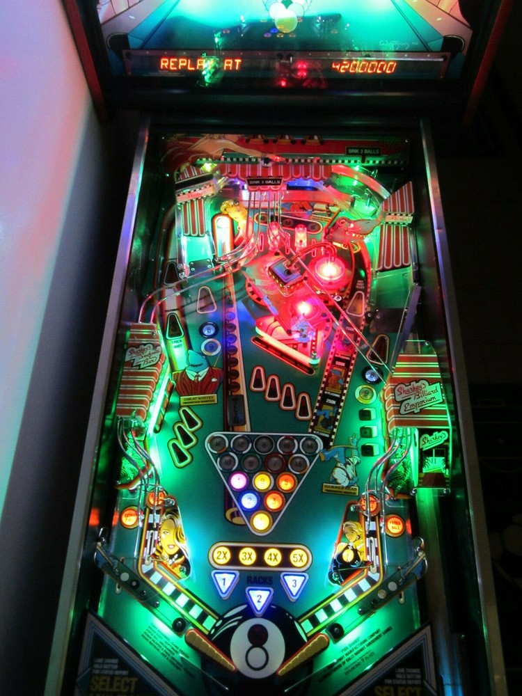 POOL SHARKS Pinball LED Lighting Kit custom SUPER BRIGHT KIT