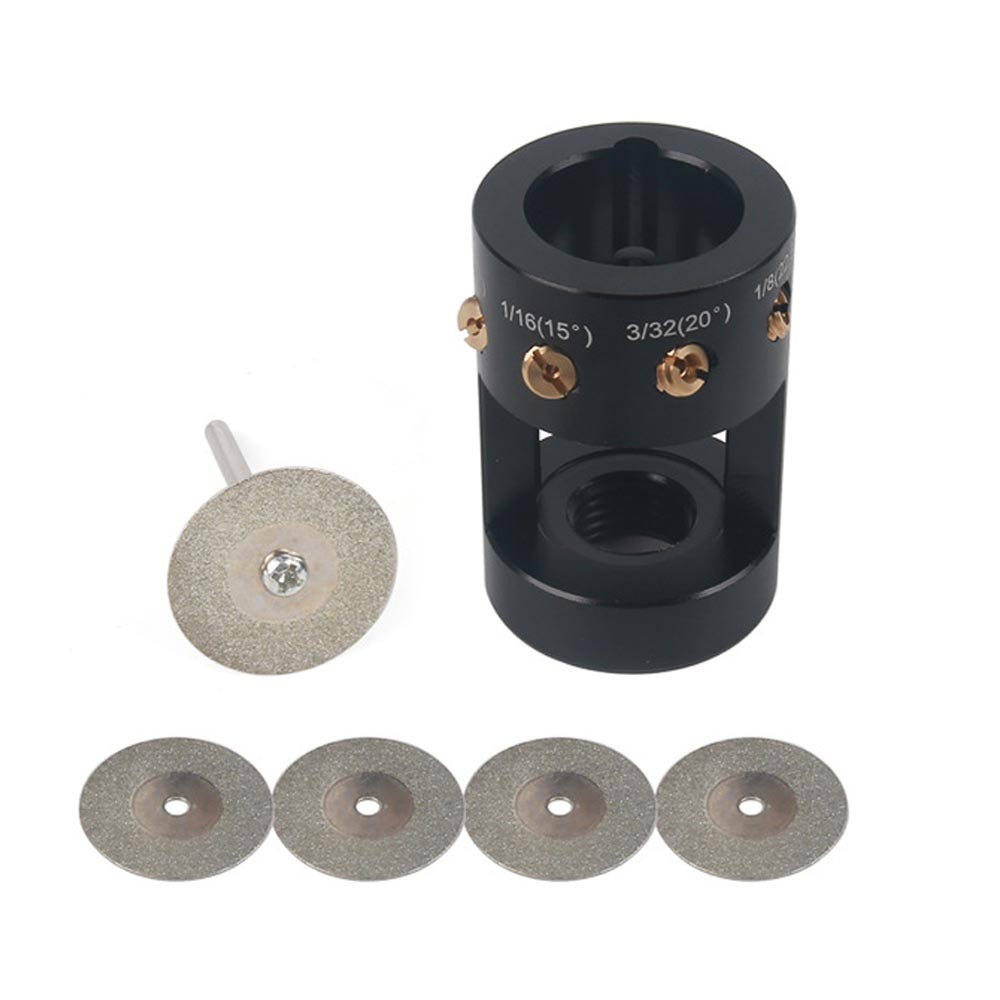 TIG Welding Tungsten Electrode Sharpener Grinder Multi-Angle Offsets Tool