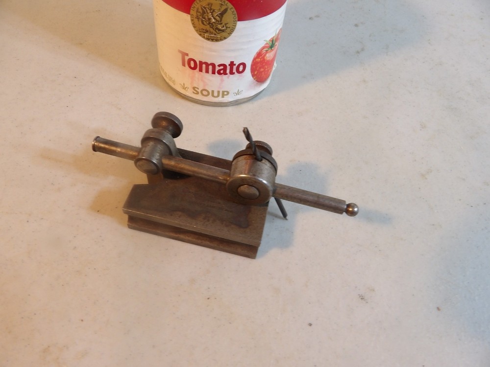 Small Brown & Sharp Vintage Machinist Dial Indicator base / Surface Gauge