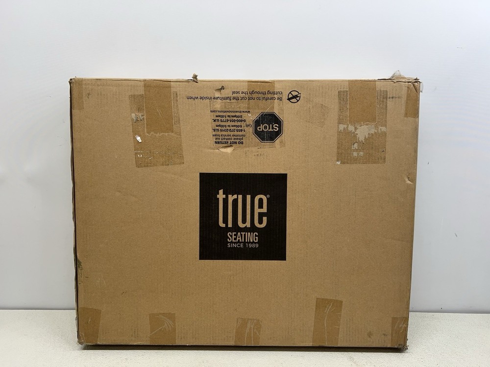 True Seating - Ergonomic 5-Level Height Adjustable FUTB10196B- White -