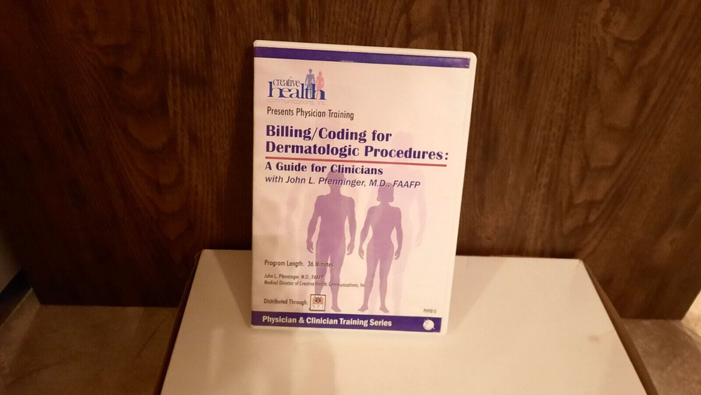 Billing/Coding for Dermatologic Procedures: Guide, Presentation, Education, DVD