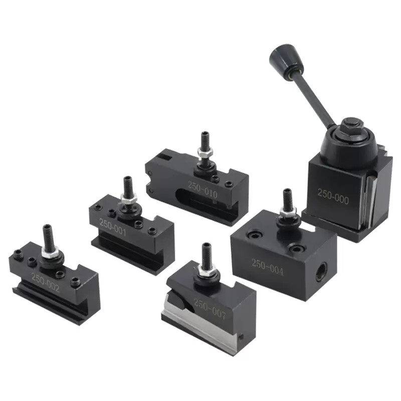 Quick Change Tool Post Holder Set Lathe Machine Tool Fixture High Precision