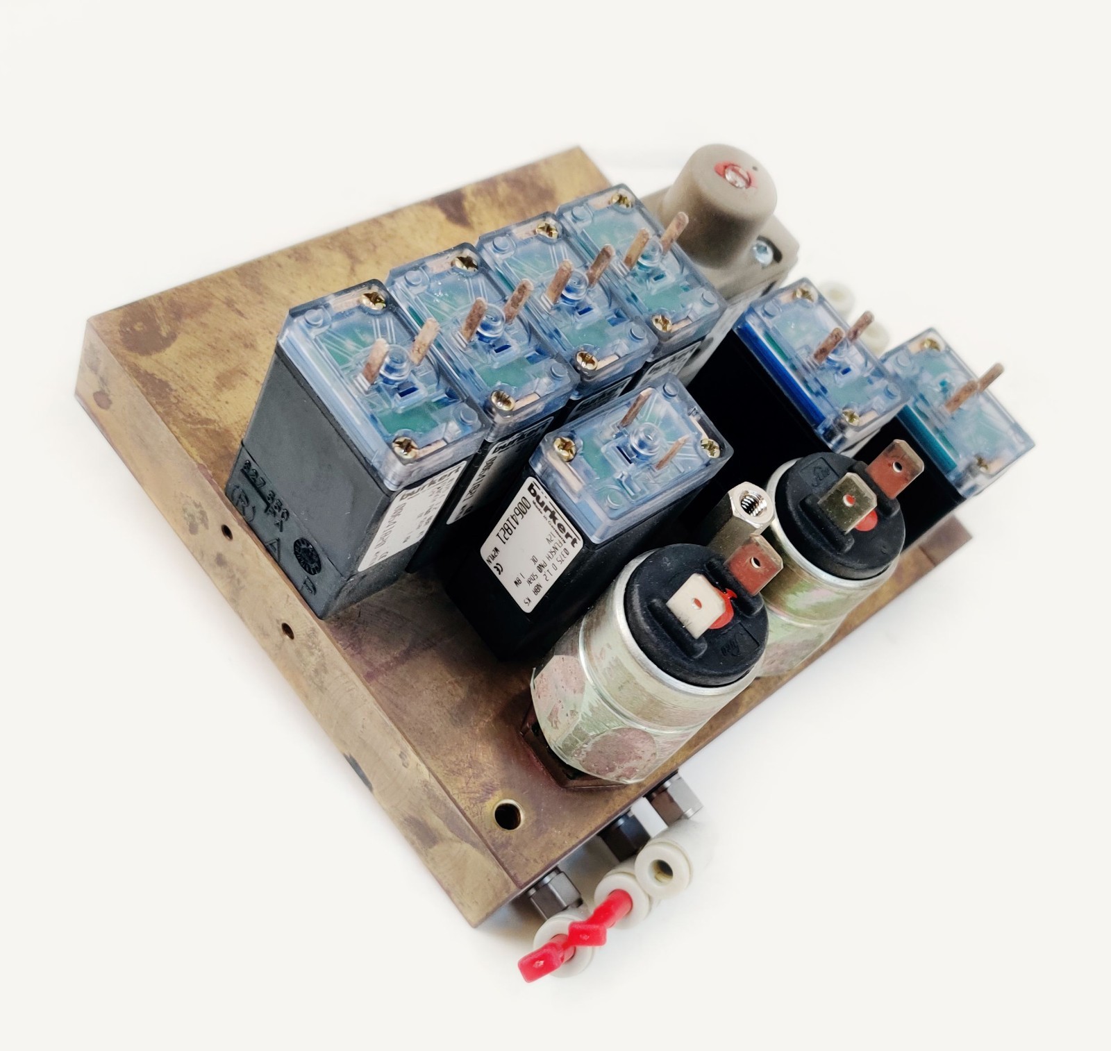 PerkinElmer AAnalyst 700 800 Manifold Solenoid Valves for Gasbox B3120698 Tested