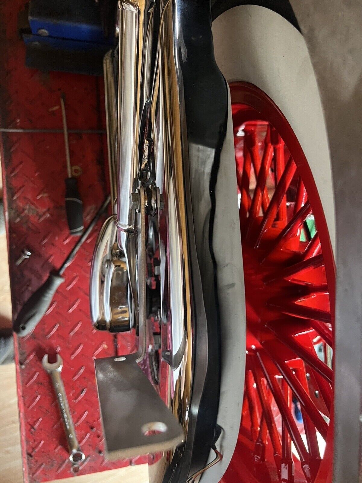 Side License Plate Relocation Bracket for HARLEY-DAVIDSON SOFTAIL & SPRINGER New